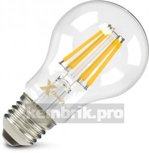 Лампа светодиодная X-flash Xf-e27-fl-a60-8w-2700k-230v 10шт